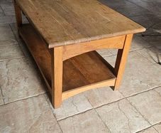 Solid Oak Coffee Table