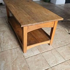 Solid Oak Coffee Table