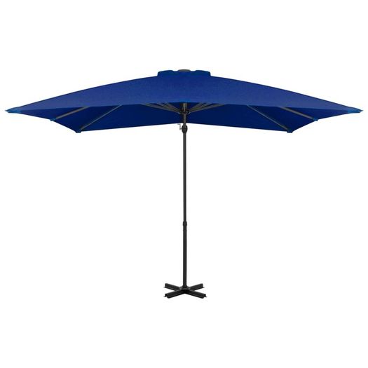 Cantilever Umbrella with Aluminium Pole Azure Blue 250X250 cm