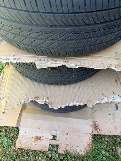 Set Of 4 R20 Audi Alloy Wheels With Tyres  2023  Good Condition