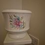 Vintage Italian Ceramic Pedestal & Planter Set Image 5