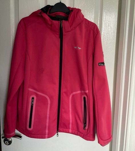 HV Society / HV Polo hot pink soft shell jacket rrp 140