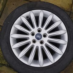 Ford alloys with tyre