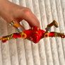 2005 Vintage Power Rangers Mystic Force Red Ranger to Fury Dragon Loose Head approx. 18 cm. Used Please see photos Image 10