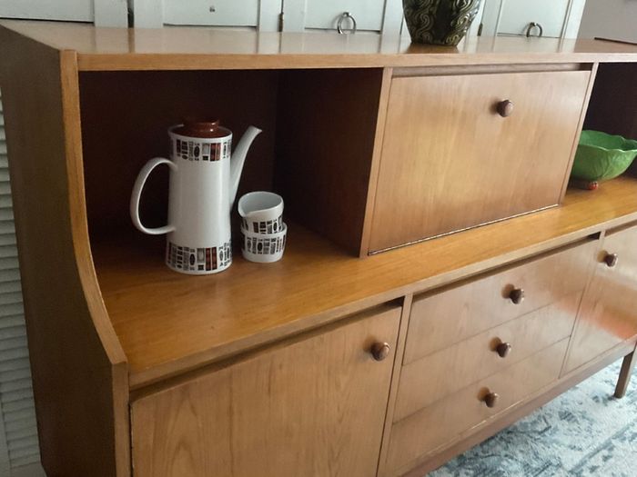 Mid century teak side board in VGC