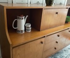 Mid century teak side board in VGC