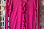 jumper Bnwt gallery Dunnes stores size small cerise frilled detail size small