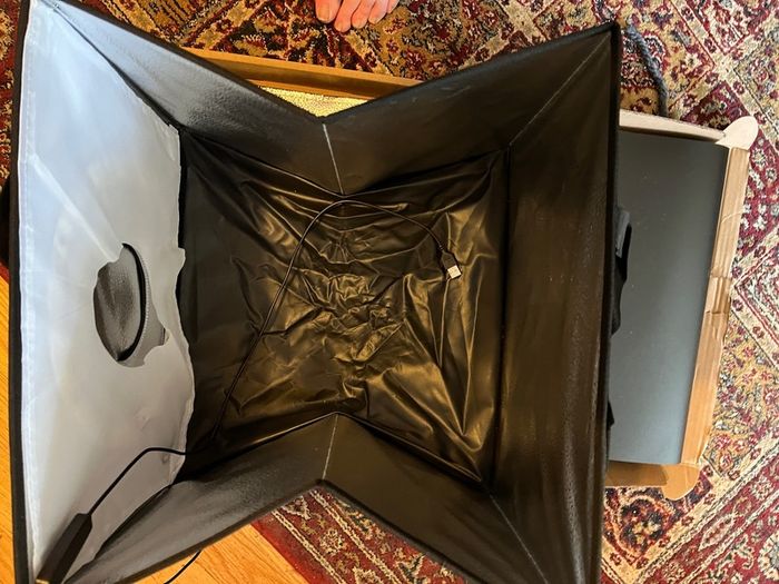 YK LB40A Photo Light Box 120 LED Complete Kit