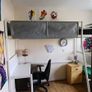 VITVAL Loft bed frame with desk top Image 8