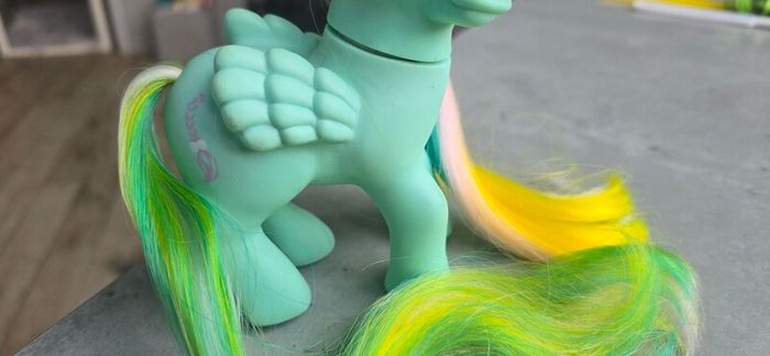 Braided Beauty Brush N Grow Ponies MLP G1 My Little Pony
