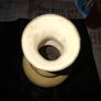 Antique Ceramic Vase Crown Devon blush ivory piece from the early 20th century., Postage Available Image 4