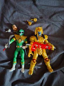 Power Rangers Lightning Collection Green Ranger / Goldar Action Figures