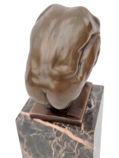 Milo (1910-1978) The Diver - Bronze, Marble, Signed
