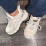 Buffalo London CLD Chai Chunky Platform Trainers White/Off White EU39 UK6 Image 6