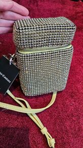 Juicy Couture shiny Diamante, crystal evening bag cross shoulder