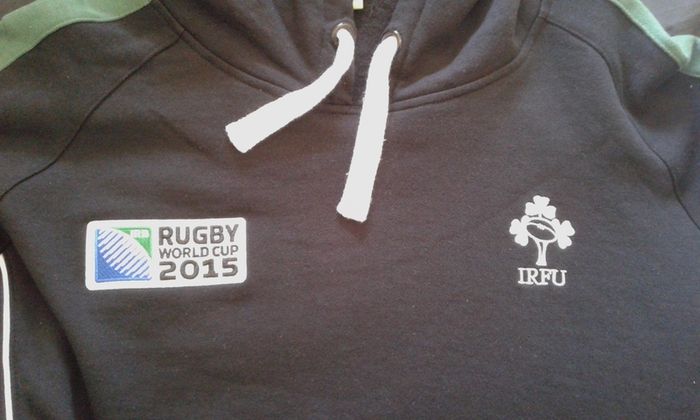 New Irish rugby hoodie
