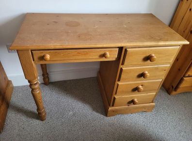 Beautiful solid pine writing desk