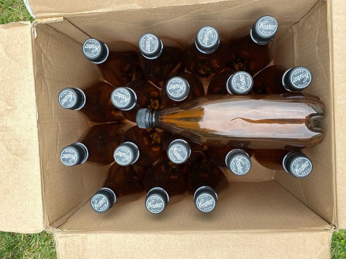 Coopers Home Brew bottles
