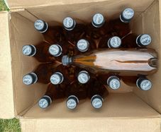 Coopers Home Brew bottles