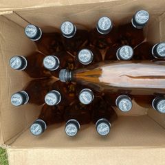 Coopers Home Brew bottles