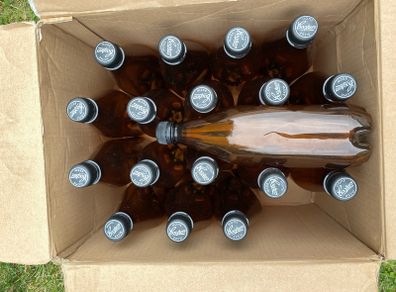 Coopers Home Brew bottles