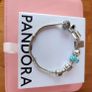 Pandora bracelet with authentic Pandora charms included and giftbox Image 5