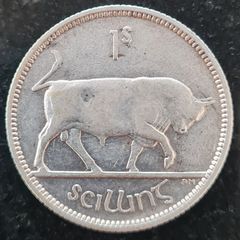 Ireland Eire 1933  Silver Shilling 1s coin