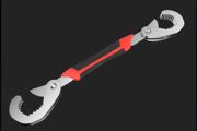 Adjustable Open End Double Wrench Multifunctional Universal Pipeline High Carbon Steel Wrench Set Manual Hardware Grip Tool