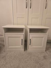 Bedside Lockers x 2