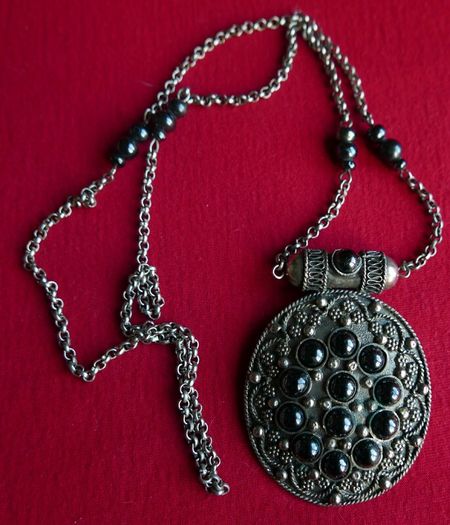 Vintage Large Medallion and Chain