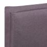 Bed Frame Taupe Fabric 120x190 cm Image 4