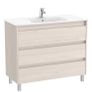 Roca Tenet floor standing 3 drawer unit and basin multiple colours see below 985x460x740 Image 3