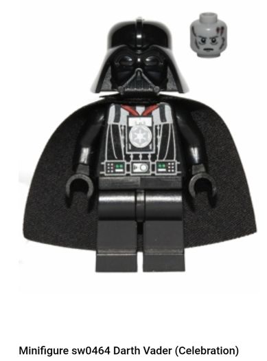 Lego Star Wars sw0464 Darth Vader (Celebration)