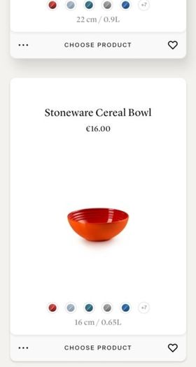 Le Creuset set