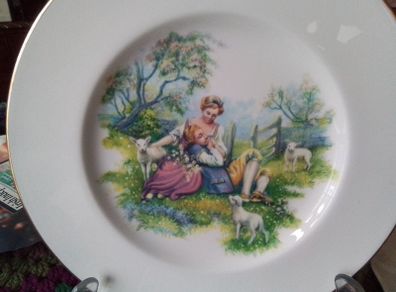 Royal Worcester Victorian image Collectors Plate
