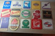 Various Collections Of Beer Mats Most Vintage Good Order Various Years