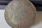 Spanish/Mexican Silver 1792 Pillar Dollar / 8 Reales
