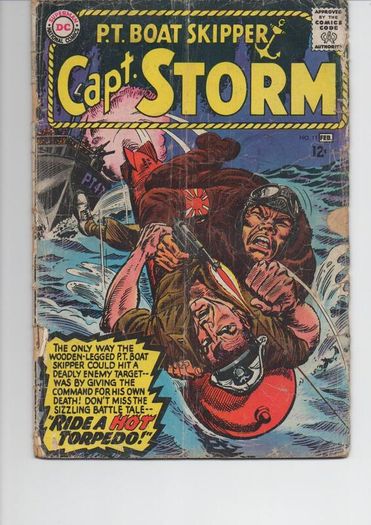 Capt. Storm #11 (1966) Dc Silver Age Comic