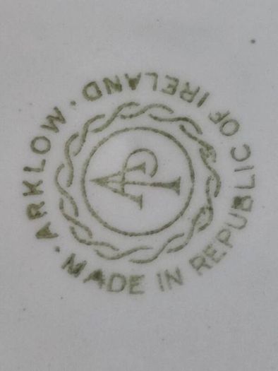Vintage Set of 2 Side plates made in Arklow Ireland.