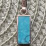 Vintage Sterling Silver & Genuine Turquoise Pendant (Around 22 years old) Image 6
