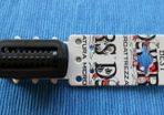 Weight Belt Webbing Keeper Retainer (4-Piece) Black