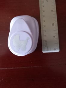 Baby pram paper punch
