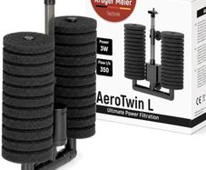 Kruger Meier AeroTwin L - Internal Sponge Filter 60 - 120l