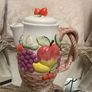 Vintage vegetable ceramics X 4 Image 4