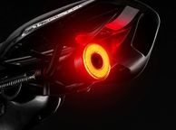 main image for ad Bicycle Smart Auto Brake Sensing Light IPx6 Waterproof LED Charging Cycling Taillight Bike Rear Light Accessories Q5
