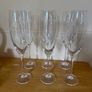 Galway crystal champagne glasses Image 2