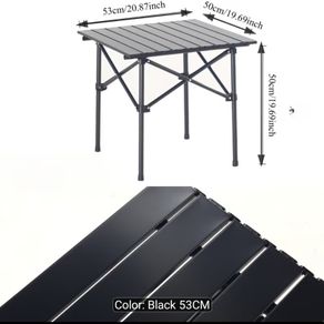 Folding table for camping. Brand new. 50x50x53