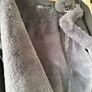 zara faux suede biker jacket Image 5