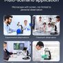 1000X 4.3" LCD Digital Microscope 1080P Coin Microscopio 8 LED Lights USB Magnifier Soldering Repair Video Microscope for Coin Image 9