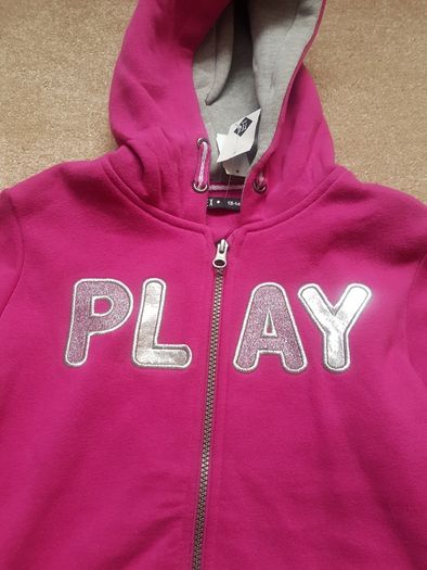 Girls Play Embossed Hoody - NEW